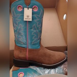 Ariat Elko Ladies sz 12 EU 43.5 Brand New Western Cowboy Boot Vintage Style